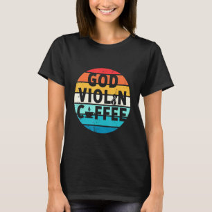 Camiseta Culto Violinista Cristão Violinista Violino 1