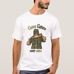 Camiseta cultura casual, dias distantes