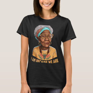 Camiseta Cultura da História Negra do Patrimônio Africano A