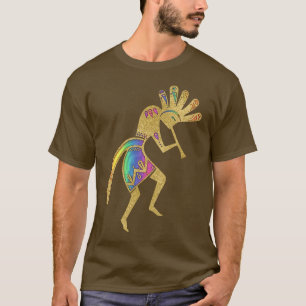 Camiseta Cultura de americanos nativos - Dançando Kokopelli