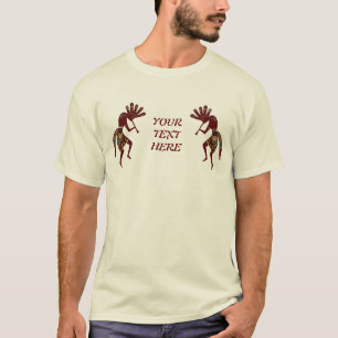 Camiseta Cultura de americanos nativos - Dançando Kokopelli