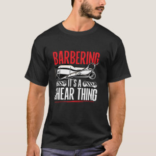 Camiseta Cultura de Barbeiro Engraçada Celebrando Barba de