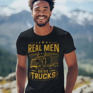Camiseta Cultura de condução de veículos pesados a negrito 