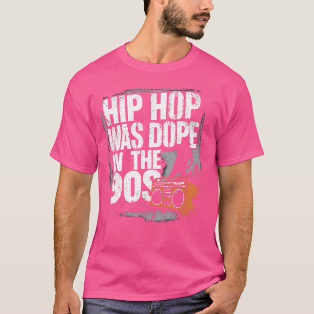 Camiseta Cultura de Rap de Salto de Ponta 90S (Frente)