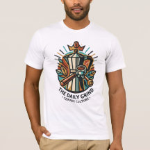 camiseta cultura do café