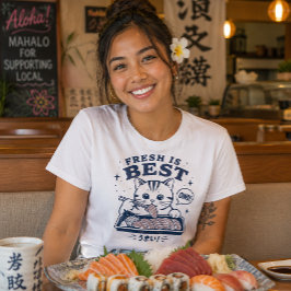 Camiseta cultura do Havaí - captura fresca