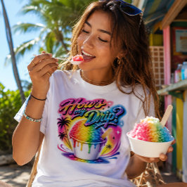 Camiseta Cultura do Havaí - Como está meu gotejamento