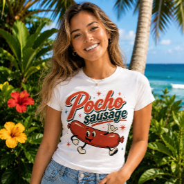 Camiseta cultura do Havaí - Salsicha Pocho