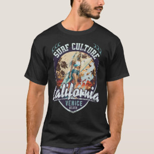 Camiseta Cultura do Surf de Veneza Beach Vintage