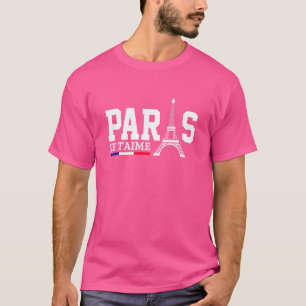Camiseta Cultura França Francês Paris Eu Te Amo