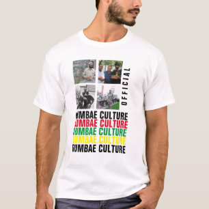 Camiseta CULTURA GUMBAE/DT Camisa-T básica de homens