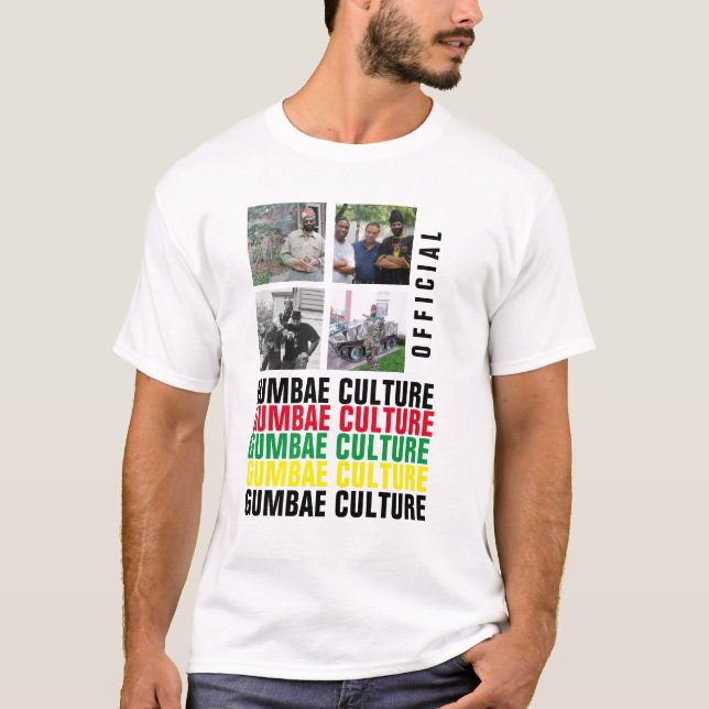 Camiseta CULTURA GUMBAE/DT Camisa-T básica de homens (Frente)