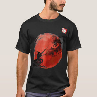 Camiseta Cultura Japonesa Samurai Guerreiros Sob Um R Nubla