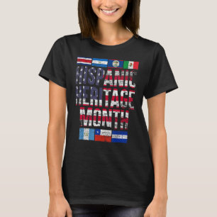 Camiseta Cultura Latino-Americana Herança Hispânica Mo