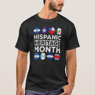 Camiseta Cultura Latino-Americana Orgulho Latino Patrimônio