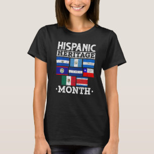 Camiseta Cultura Latino-Americana Patrimônio Latino Hispâni