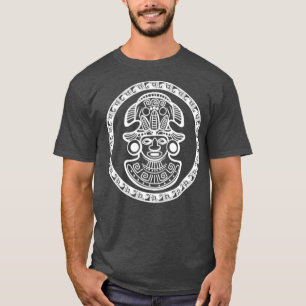 Camiseta Cultura Maia Aztec Inca Civilizações Nativas