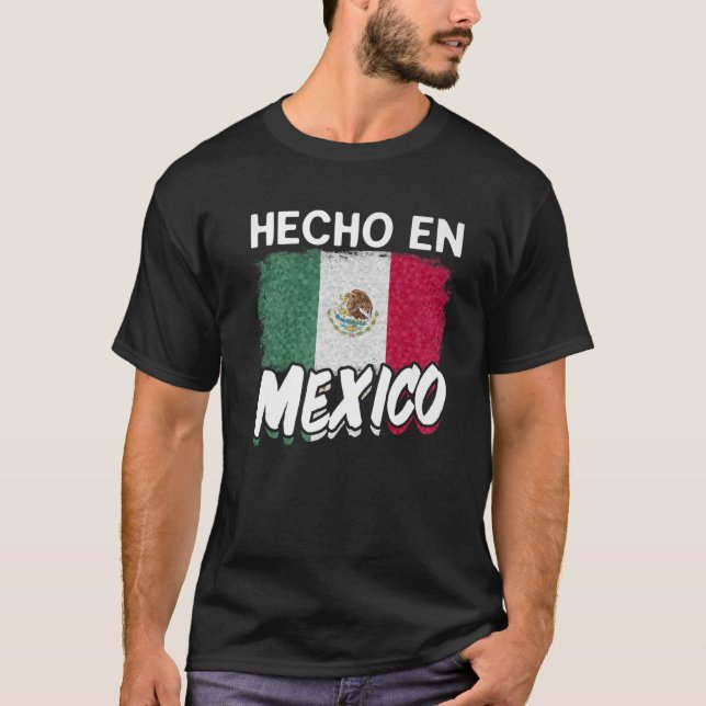 Camiseta Cultura Mexicana Ortodia Hispânica Bandeira do Méx (Frente)