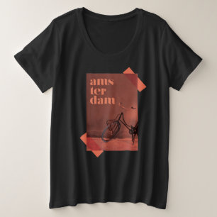 Camiseta Cultura moderna e vibrante do design de Amesterdã