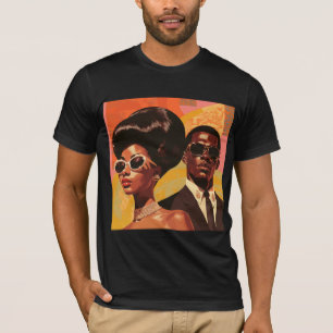Camiseta Cultura Negra dos anos 60 revivida: Pop Art