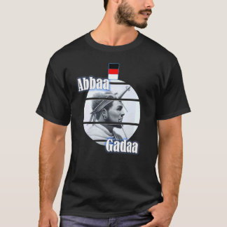 Camiseta Cultura oromo tradição cultural de roupas Abbaa Ga