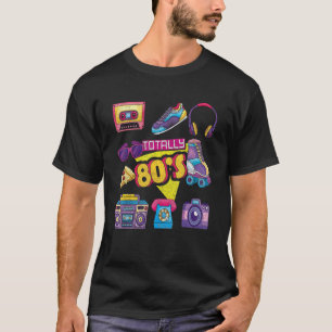 Camiseta Cultura Retrô da Moda dos Anos 80 Música Disco 198