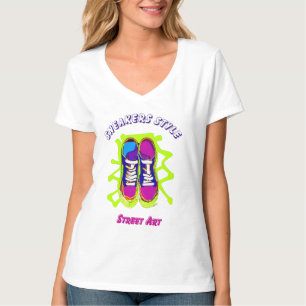 Camiseta Cultura Urbana: Estilo de Tênis