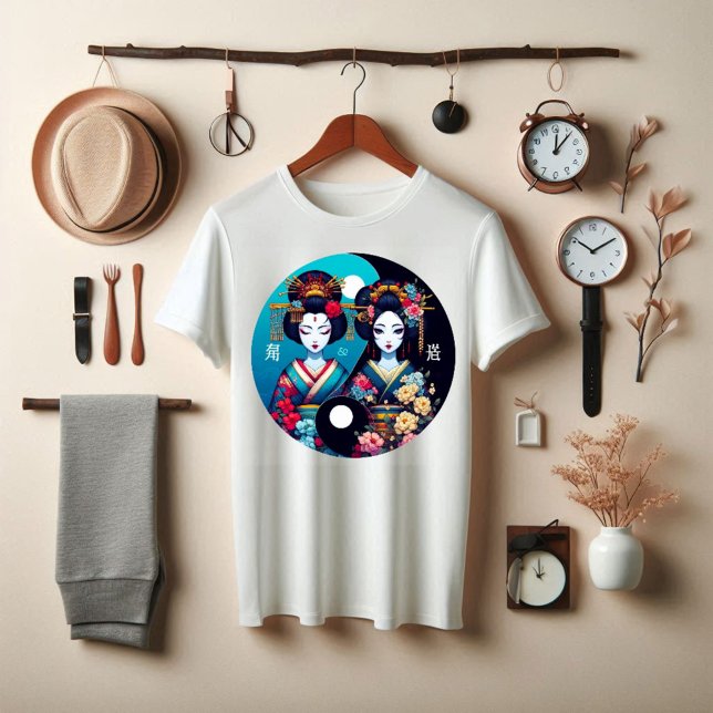 Camiseta cultural (Culture T-shirt, Yin and Yang )