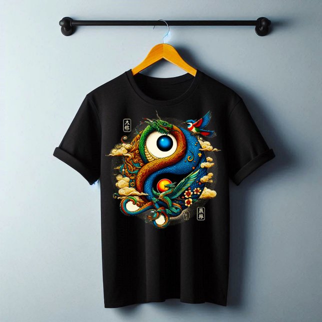 Camiseta cultural (Yin Yang Modern T-shirt )