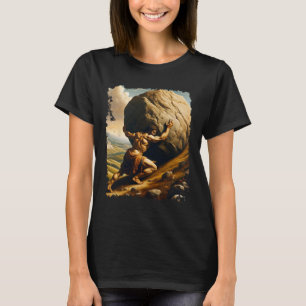 Camiseta Culturismo Sísifo Resistência Clique Arte Grego Mi