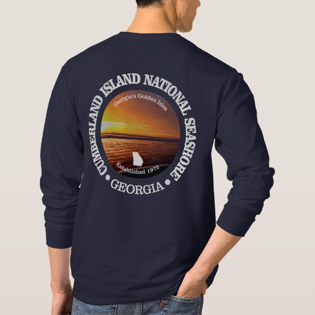 Camiseta Cumberland Island National Seashore (Verso)