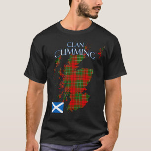 Camiseta Cumming Scottish Clan Tartan Scotland