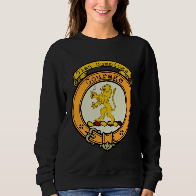 Camiseta Cummings Clan Scottish Crest (Frente)