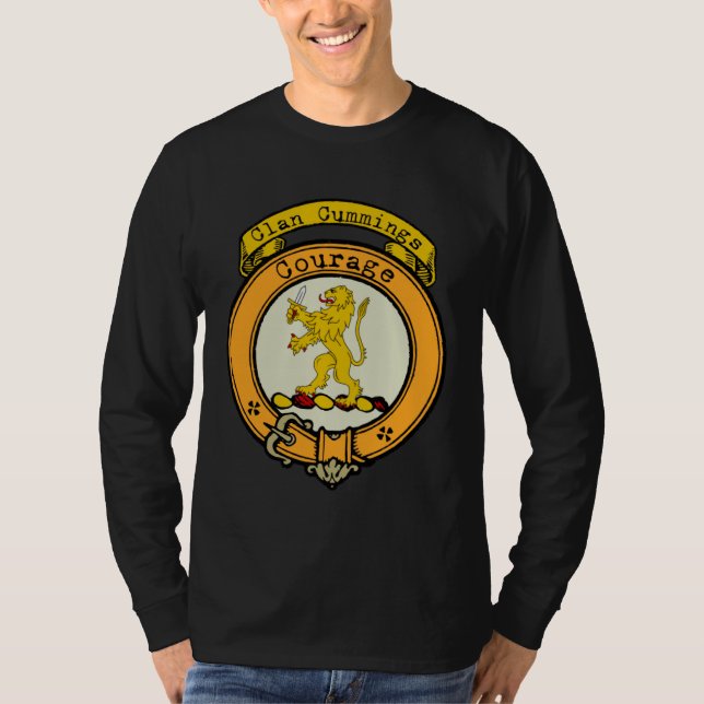 Camiseta Cummings Clan Scottish Crest (Frente)