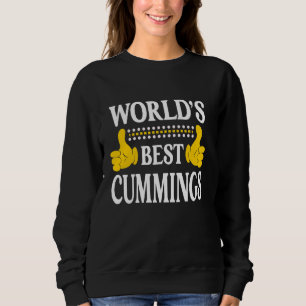 Camiseta Cummings Surname Team Family Bes do Mundo