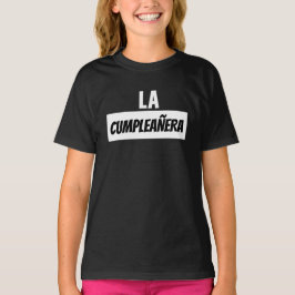 Camiseta Cumpleañera niña