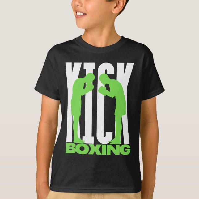 Camiseta Cumprimento de Kickboxing  (Frente)