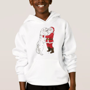 Camiseta Cumprimento do Natal de grandes Pyrenees