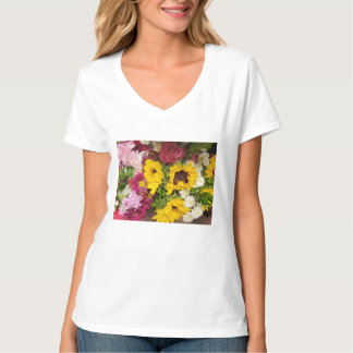 Camiseta Cumprimento Floral