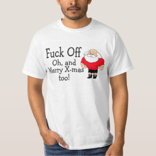 Camiseta Cumprimento rude do Natal