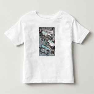 Camiseta Cumprimentos com das vistas cénicos 2