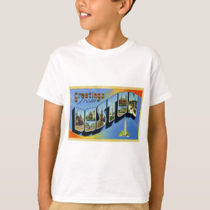Camiseta Cumprimentos de Boston Massachusetts