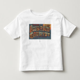 Camiseta Cumprimentos do país indiano do sudoeste