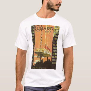 Camiseta Cunard Europa-América