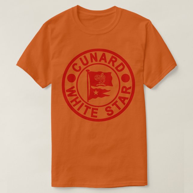 Camiseta Cunard White Line (Frente do Design)