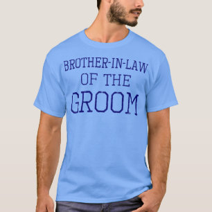 Camiseta Cunhada Mens BrotherinLaw do Casamento de Coordena