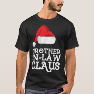 Camiseta Cunhado Claus Christmas Santas Pajama Famil