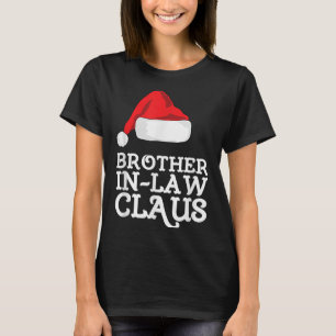 Camiseta Cunhado Claus Christmas Santas Pajama Famil