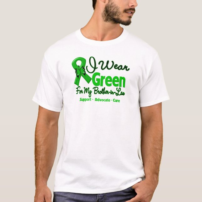 Camiseta Cunhado - Fita da Consciência Verde (Frente)