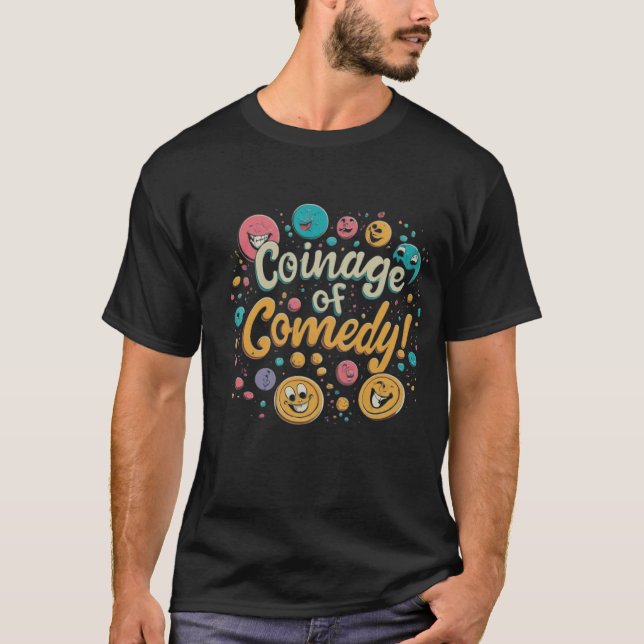 Camiseta Cunhagem de Comédia (Frente)